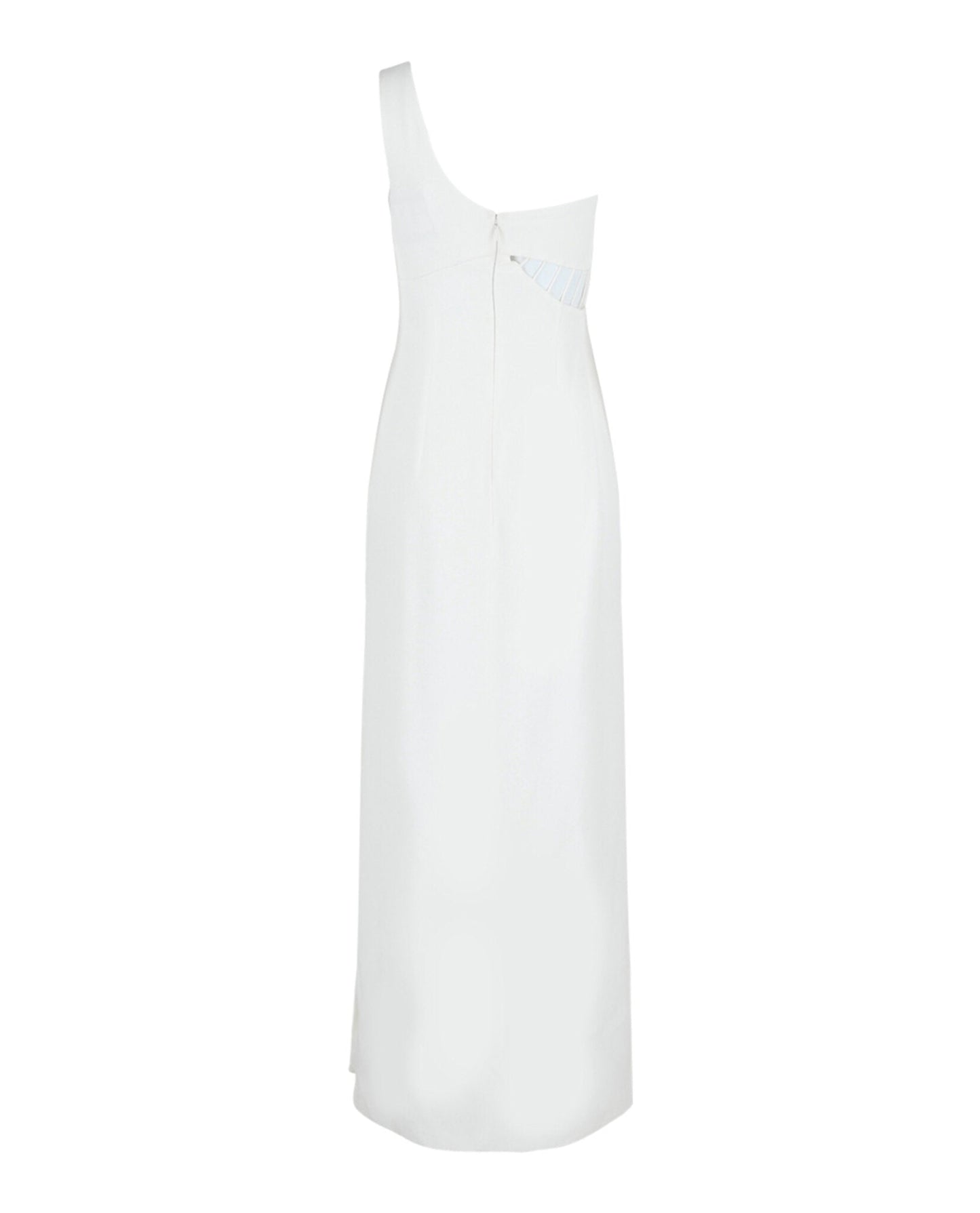 Givenchy Womens One-Shoulder Cutout Gown