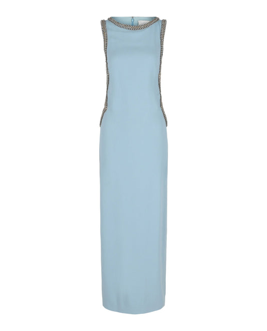 Givenchy Womens Cutout Bead And Crystal Dress