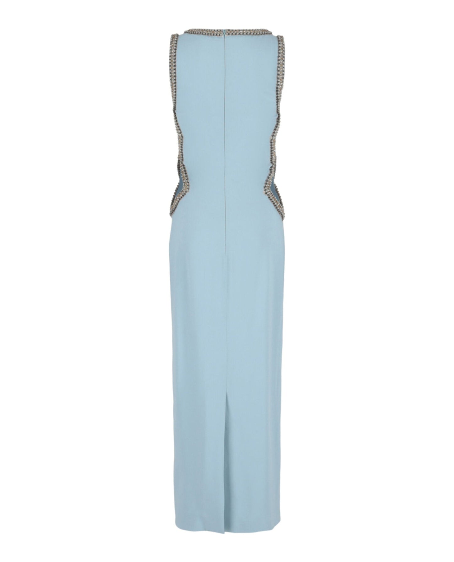 Givenchy Womens Cutout Bead And Crystal Dress