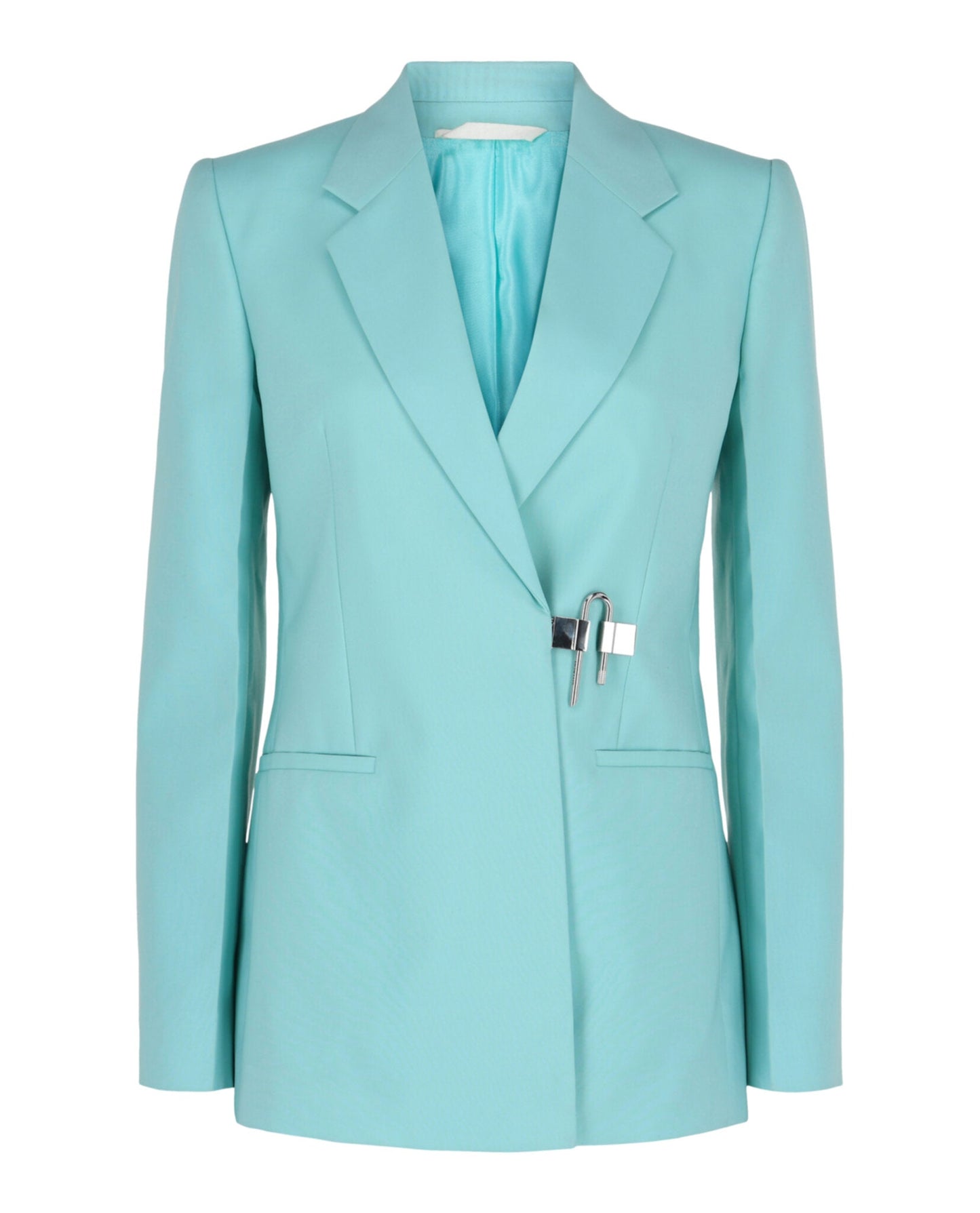 Givenchy Womens Fitted U-Lock Jacket