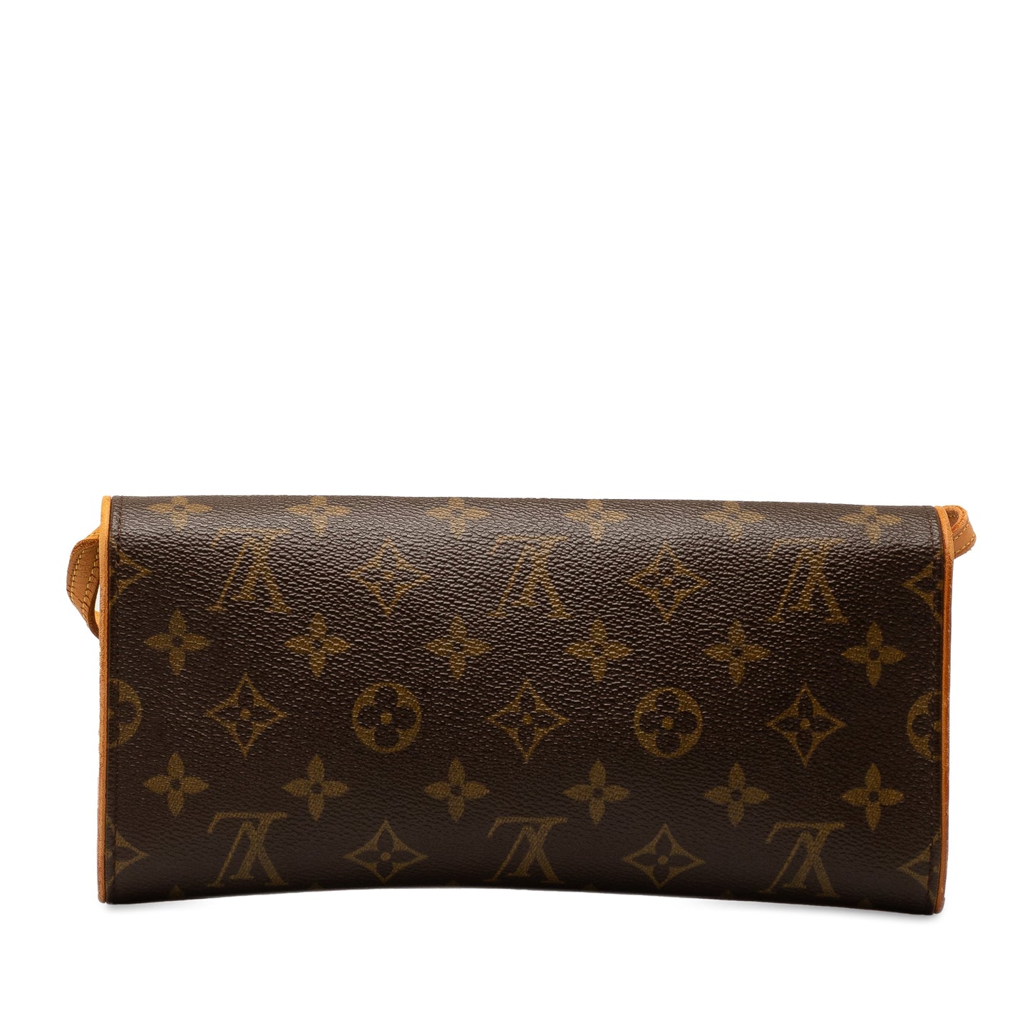 Brown Louis Vuitton Monogram Pochette Twin GM Crossbody Bag