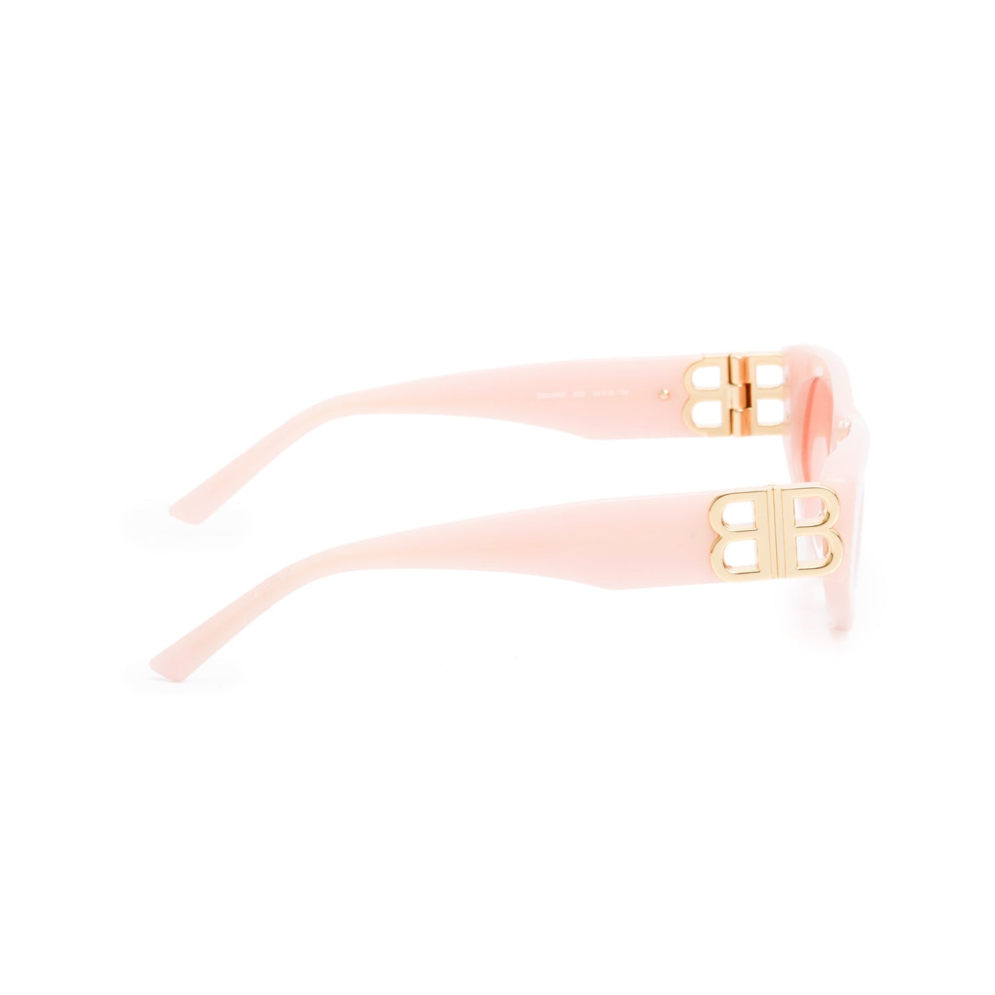 Balenciaga BB0095S Pink Acetate Dynasty D-Frame Sunglasses