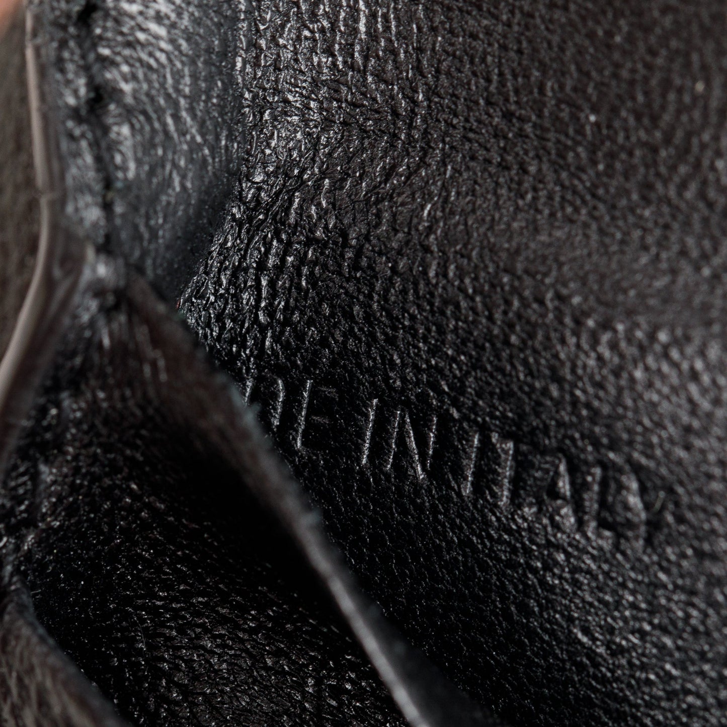 Balenciaga Black Box Calfskin Leather Hourglass Mini Wallet