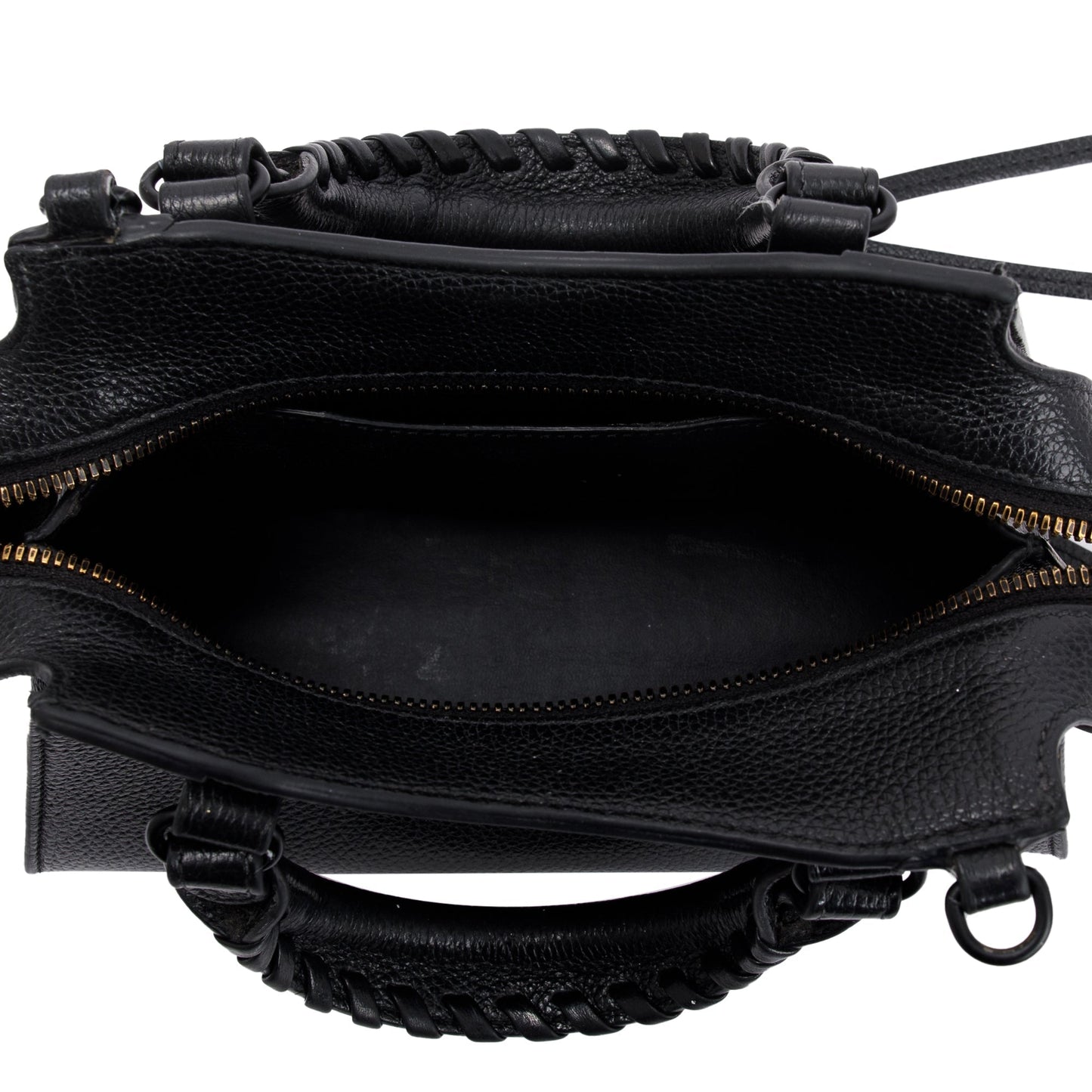 Balenciaga Black Calfskin Leather MIni Neo Classic Top Handle Bag