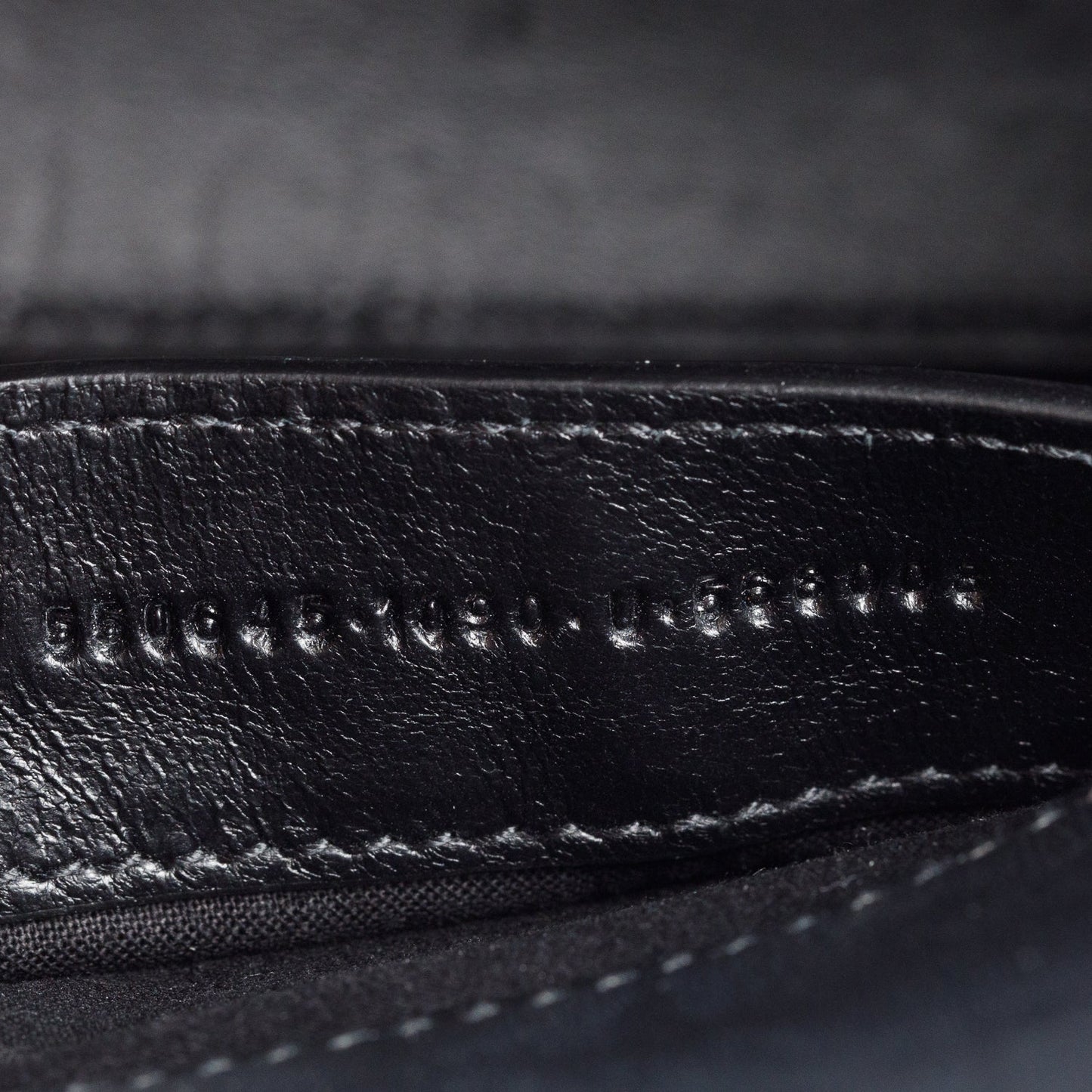 Balenciaga Black Croc-Embossed Calfskin Leather Ville S Top Handle Bag