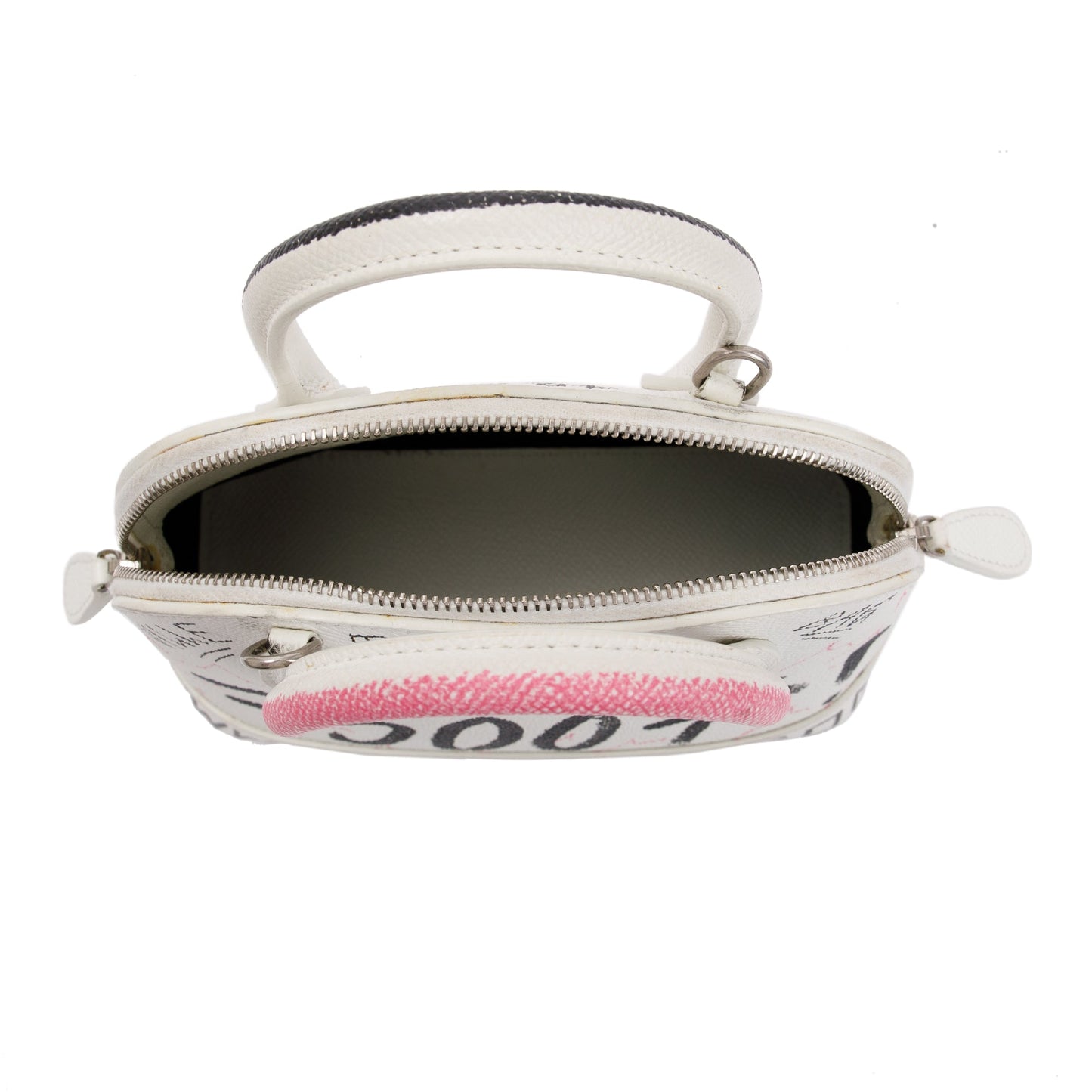 Balenciaga Graffiti Ville XXS Top Handle Bag