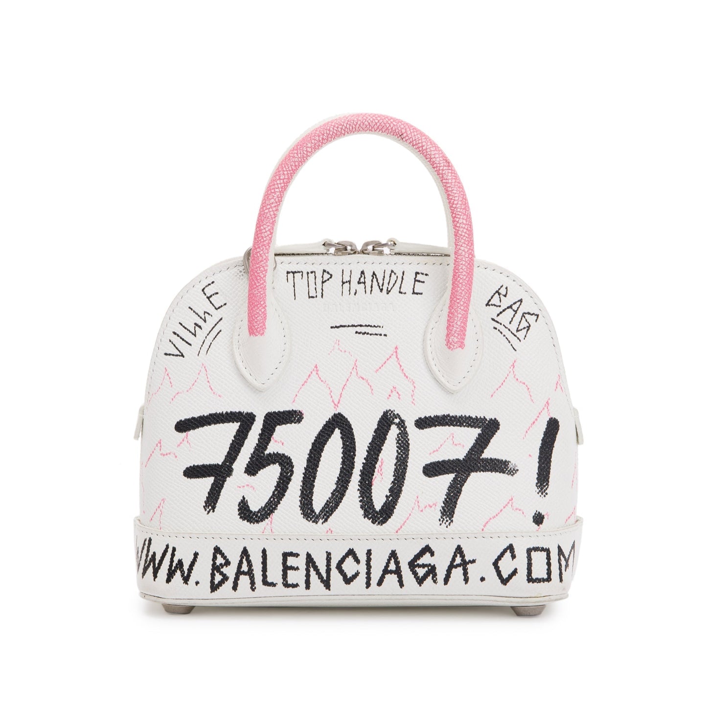 Balenciaga Graffiti Ville XXS Top Handle Bag
