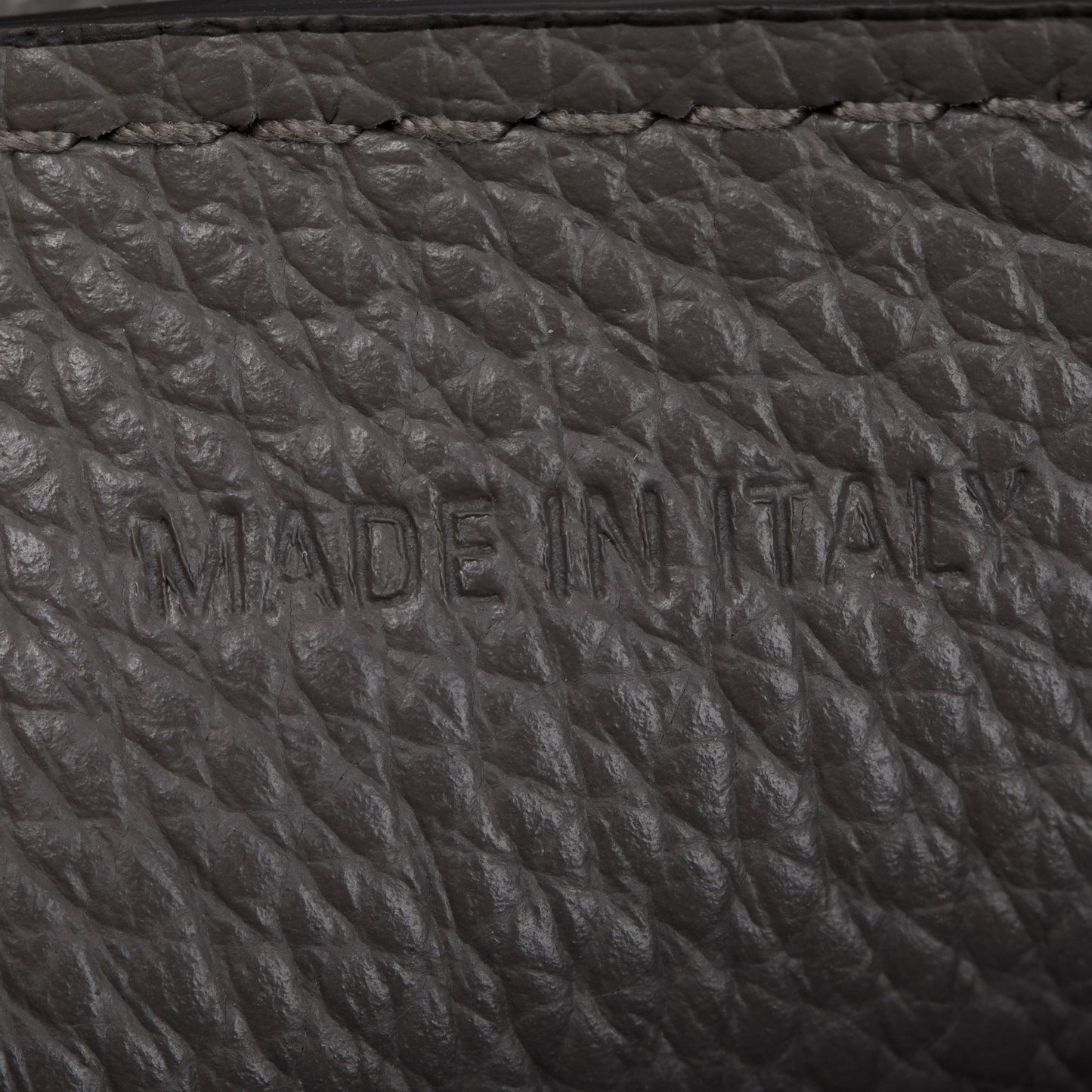 Balenciaga Grey Calfskin Leather Nano Neo Classic Top Handle Bag