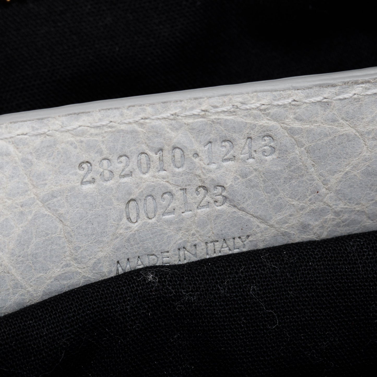 Balenciaga Grey Motocross Agneau Leather Giant 12 City Bag