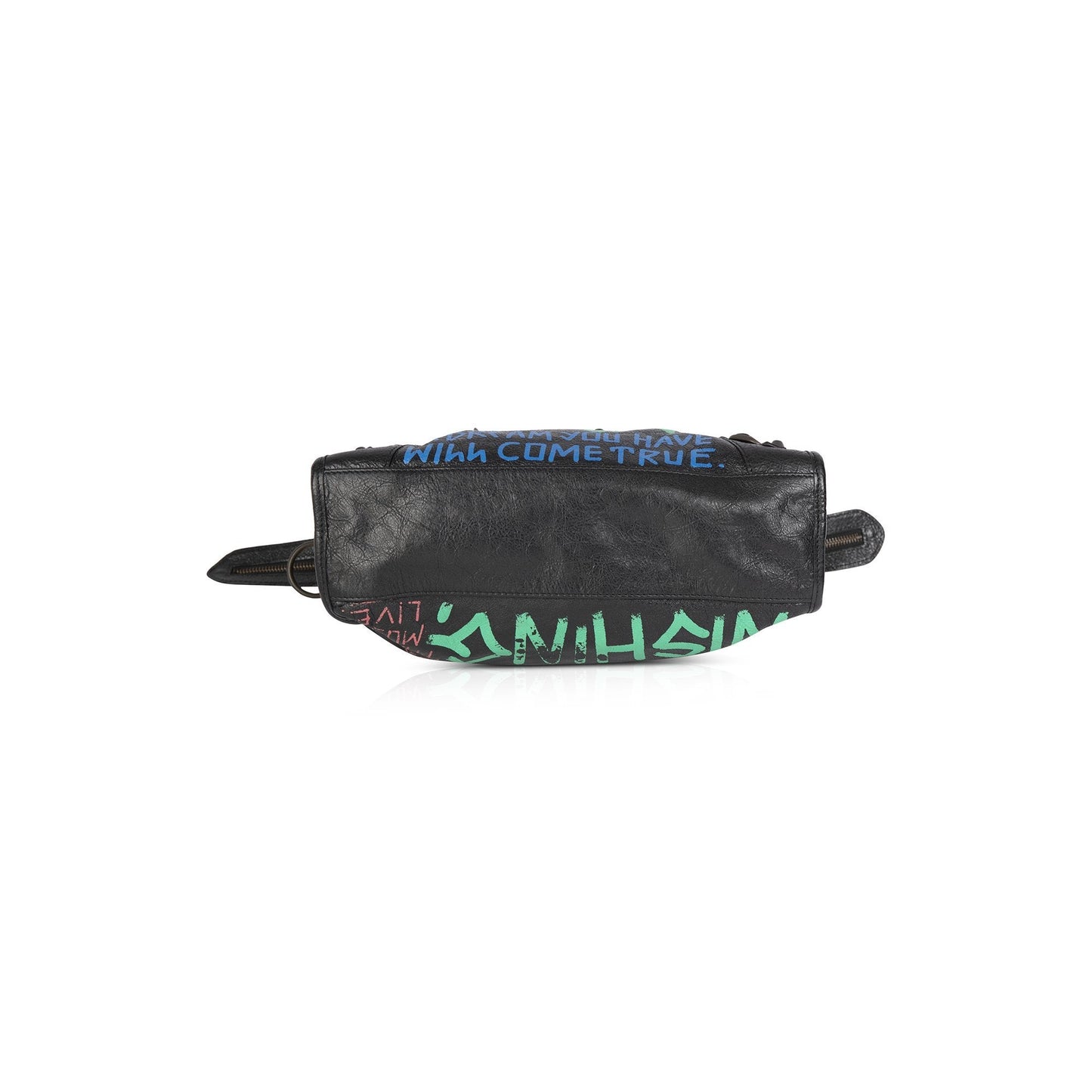 Balenciaga Motocross Classic Graffiti City Bag