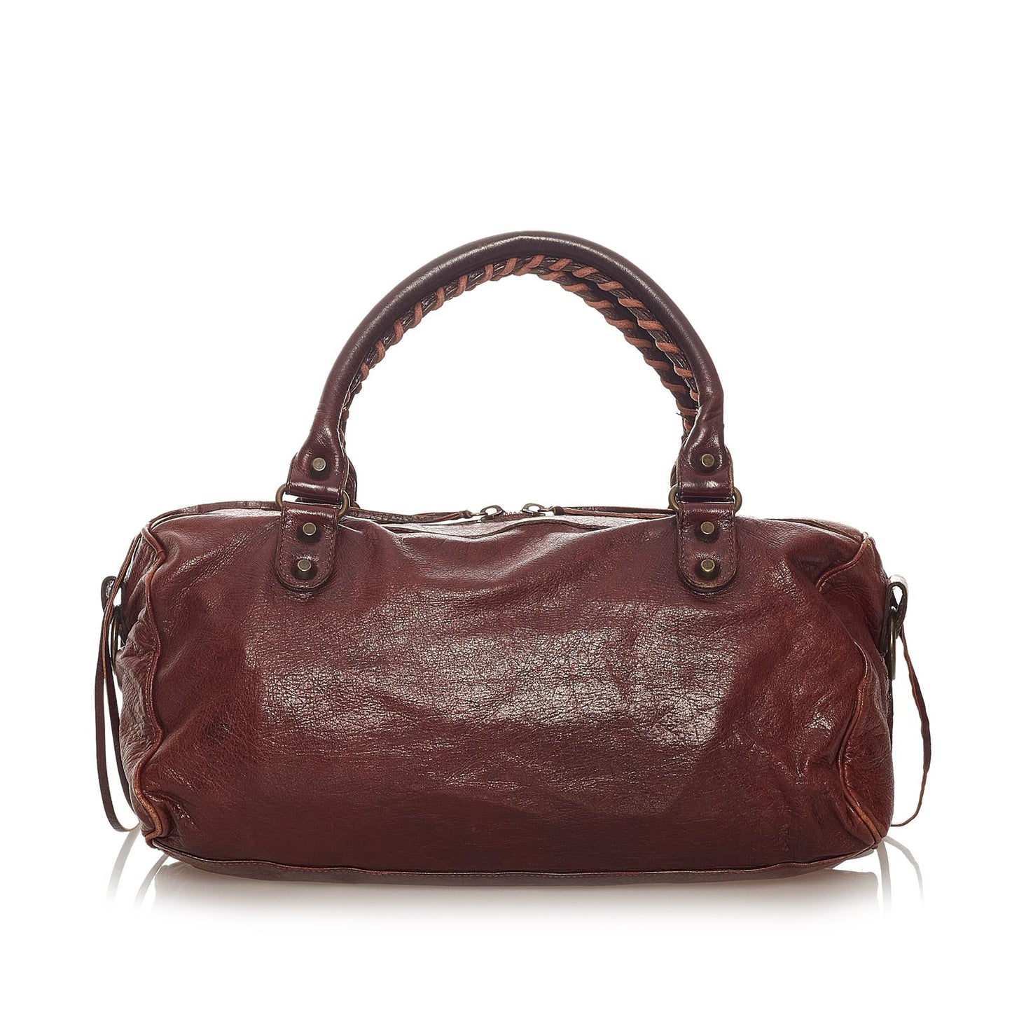 Luxury Balenciaga Trending 2025 Motocross Classic Twiggy Leather Satchel (SHG-27417)