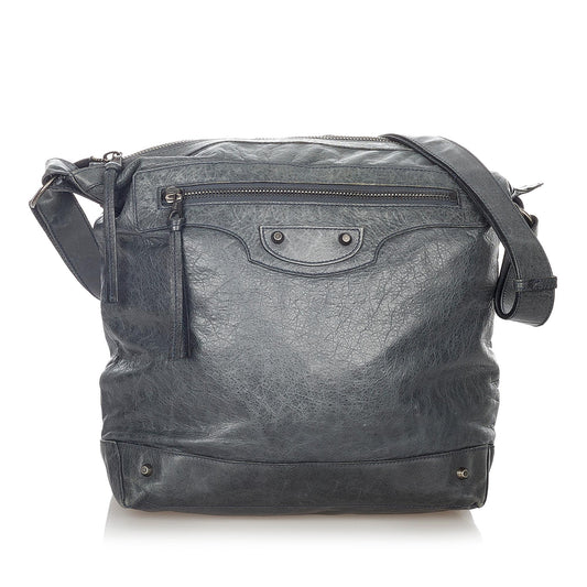Luxury Balenciaga Trending 2025 Motocross Day Leather Crossbody Bag (SHG-23541)