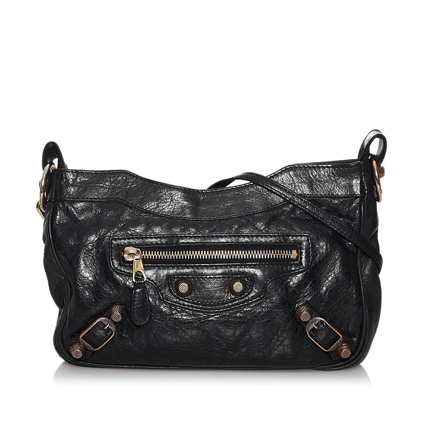 Luxury Balenciaga Trending 2025 Motocross Hip Giant 12 Lambskin Leather Crossbody Bag (SHG-30689)