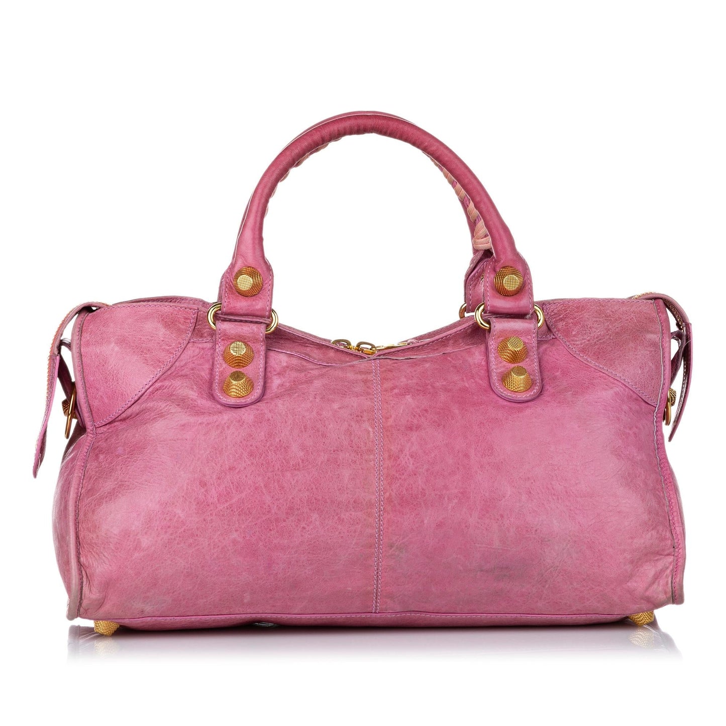 Luxury Balenciaga Trending 2025 Motocross Part Time Giant 21 Leather Satchel (SHG-28722)