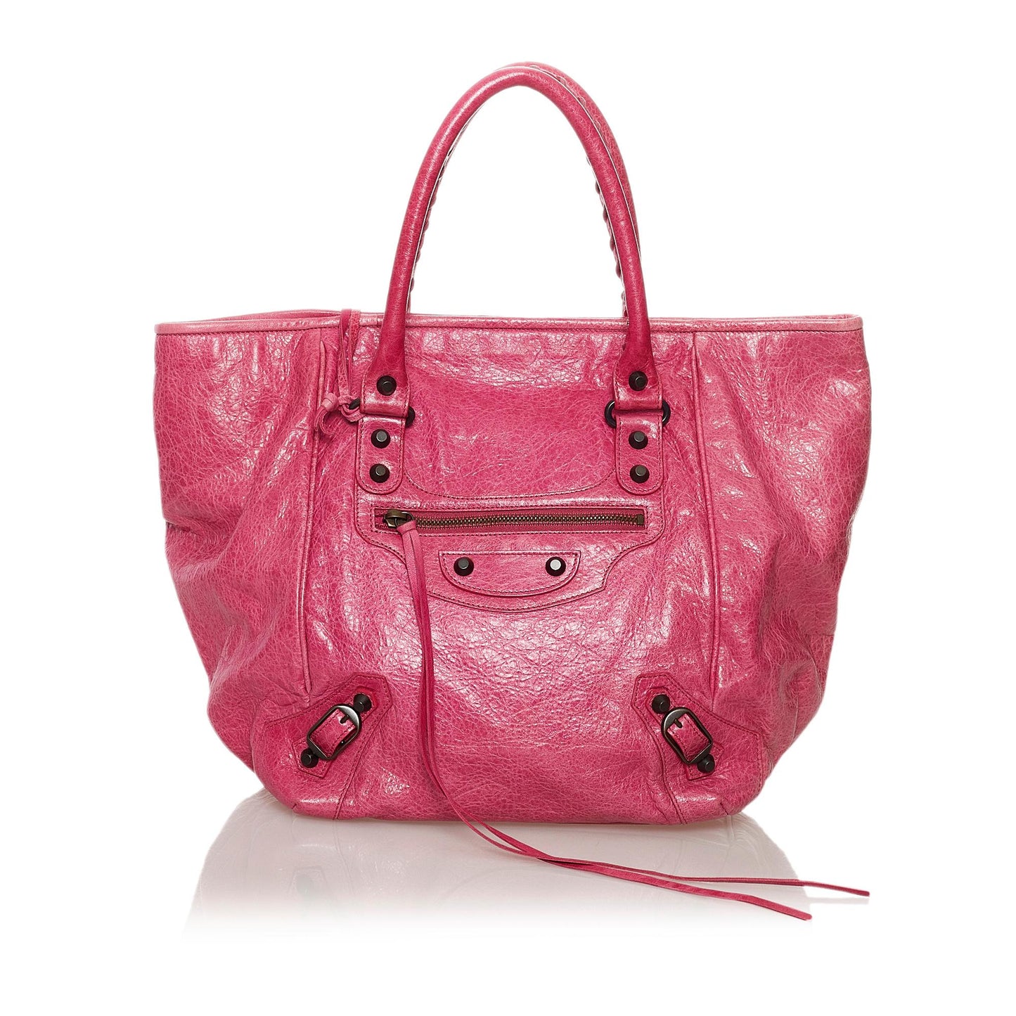 Luxury Balenciaga Trending 2025 Motocross Sunday Leather Tote Bag (SHG-33255)