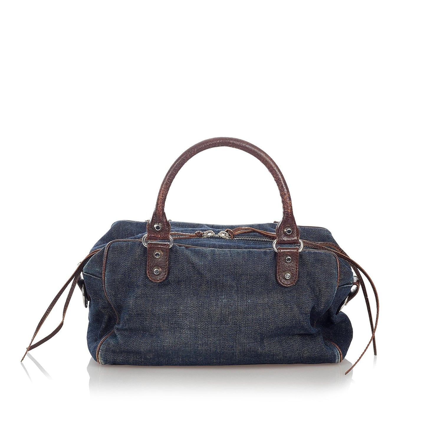Luxury Balenciaga Trending 2025 Motocross Twiggy Denim Handbag (SHG-27194)