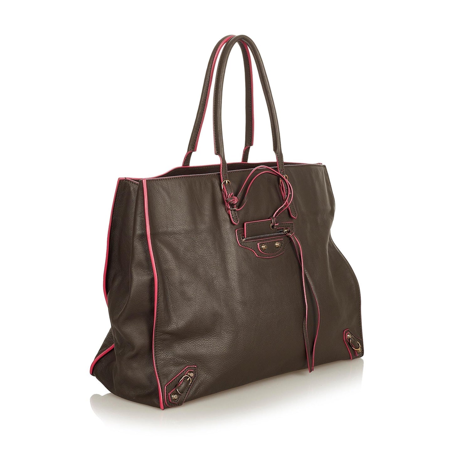 Luxury Balenciaga Trending 2025 Papier A4 Leather Zip-Around Tote (SHG-26450)