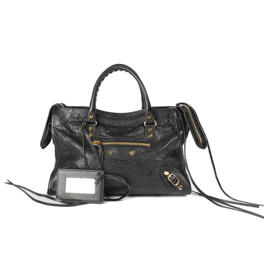 Balenciaga Small Motocross Classic City Bag