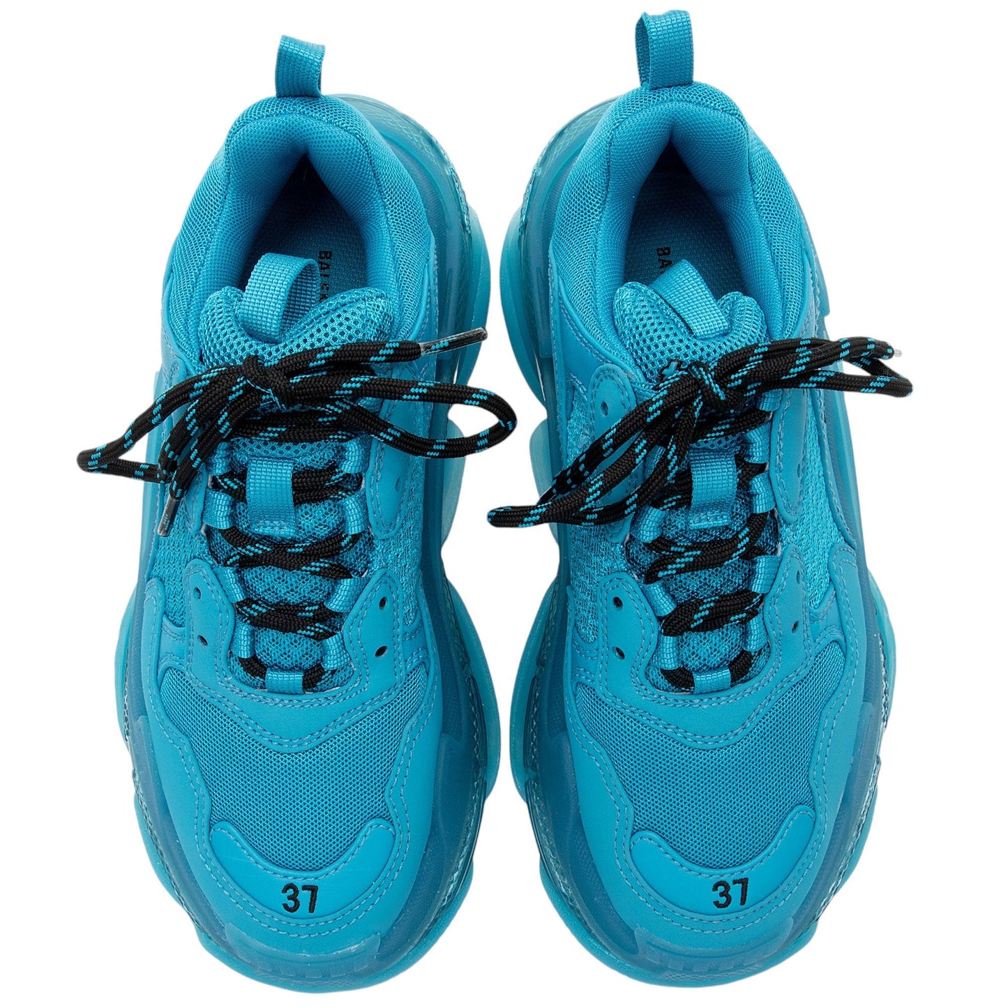 Luxury Balenciaga Trending 2025 Triple S Clear Sole Sneakers - Size 7 / 37 (SHF-CPwO7U)