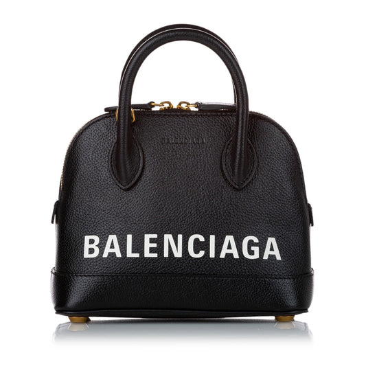 Luxury Balenciaga Trending 2025 Ville XXS Leather Satchel (SHG-30229)
