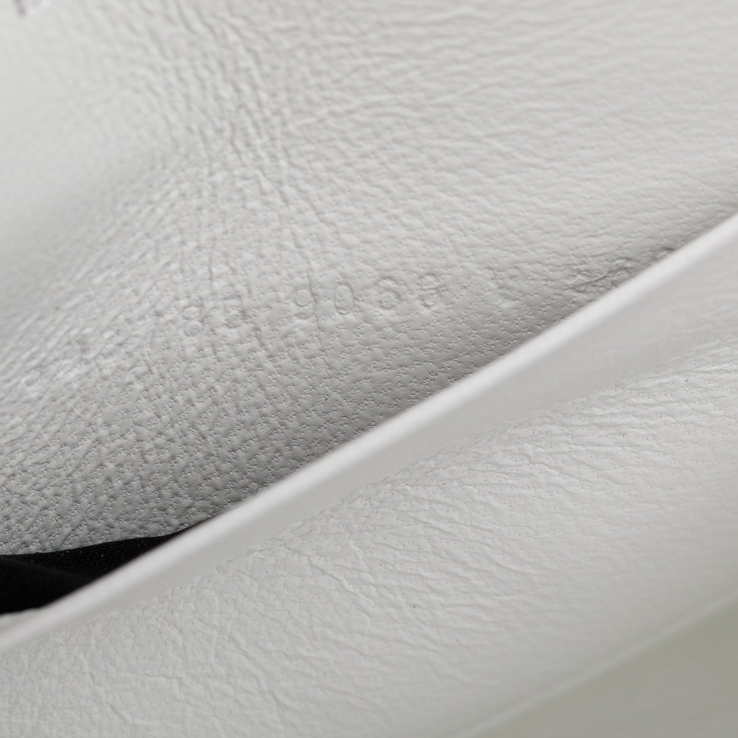 Balenciaga White Leather Everyday Continental Wallet on Chain