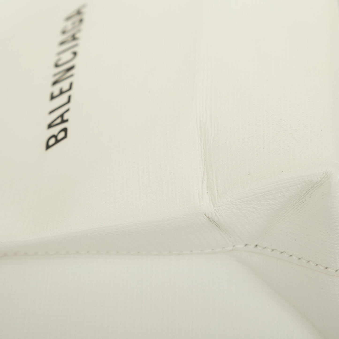 Balenciaga XXS Logo Leather Shopping Tote