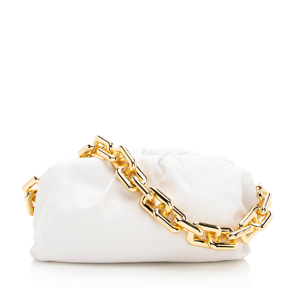 Luxury Bottega Veneta Calfskin The Chain Pouch - FINAL SALE (SHF-19004)