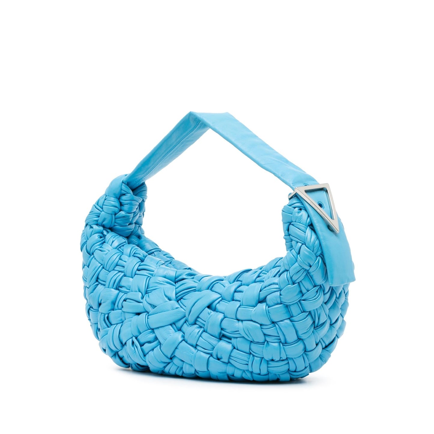 Luxury Bottega Veneta Foulard Intrecciato Banana (SHG-vK2PsV)