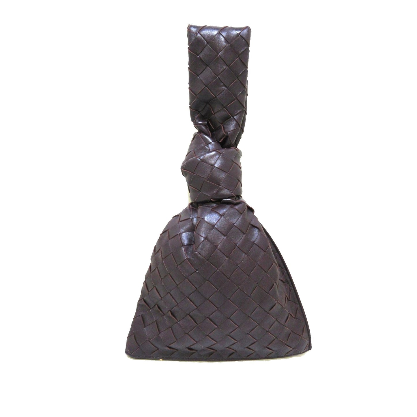 Luxury Bottega Veneta Intrecciato BV Twist Leather Clutch Bag (SHG-zHmBhn)