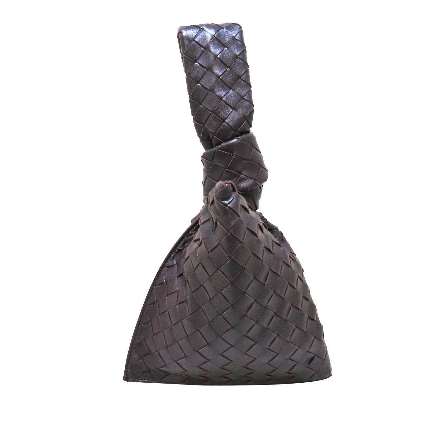 Luxury Bottega Veneta Intrecciato BV Twist Leather Clutch Bag (SHG-zHmBhn)