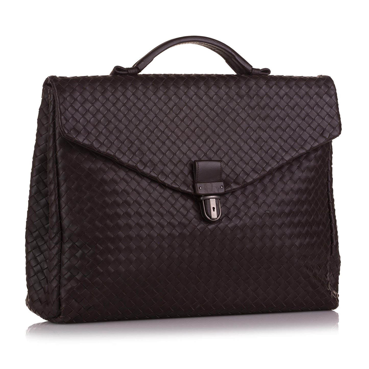 Luxury Bottega Veneta Intrecciato Business Bag (SHG-36797)