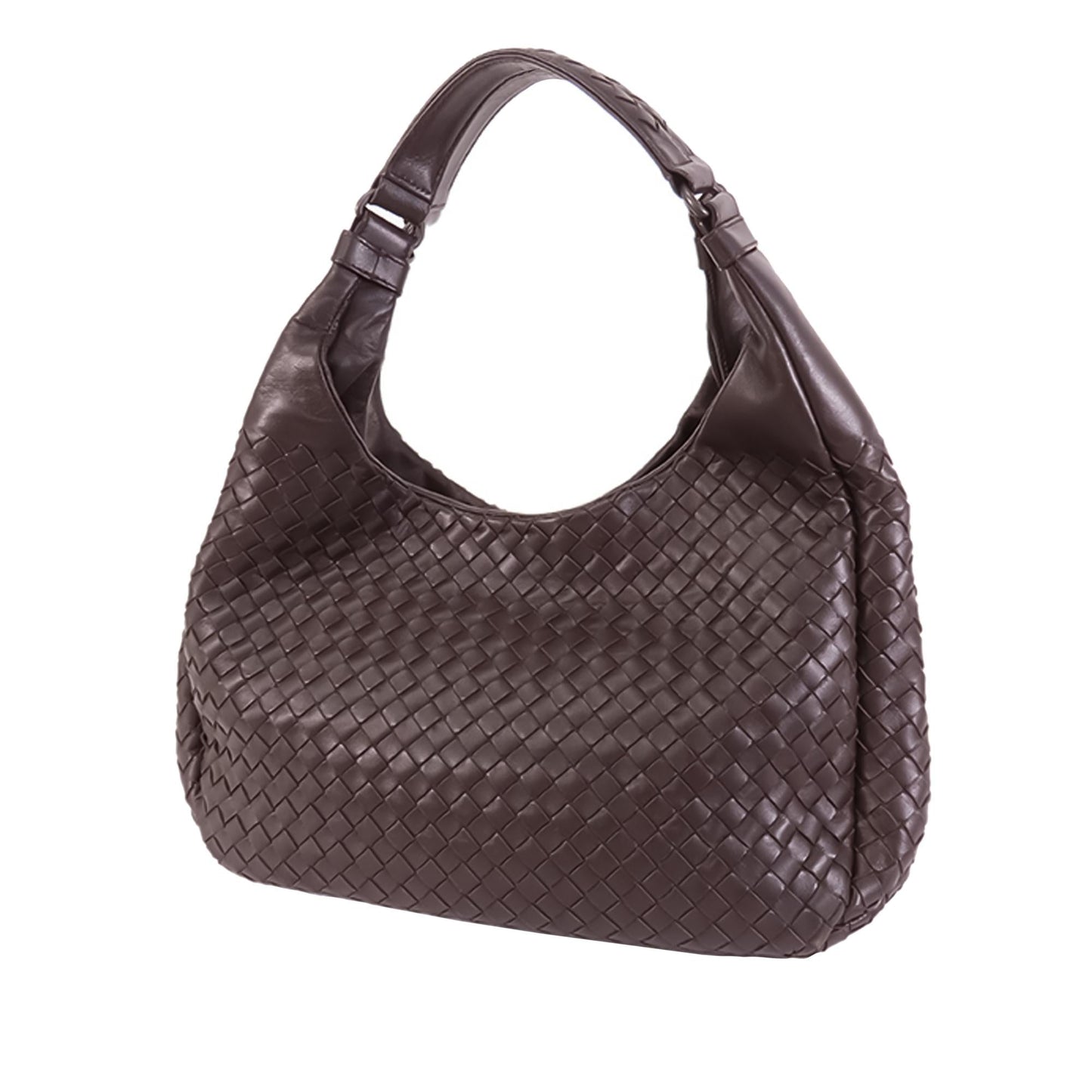 Luxury Bottega Veneta Intrecciato Campana Hobo Bag (SHG-36505)