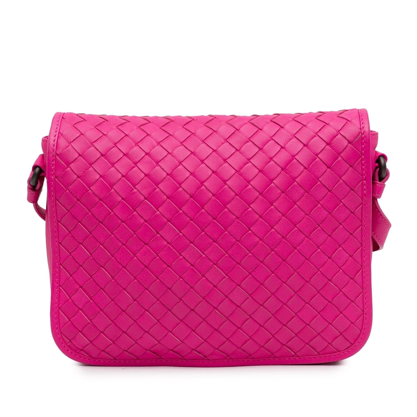 Luxury Bottega Veneta Intrecciato Flap Crossbody (SHG-gjb59x)