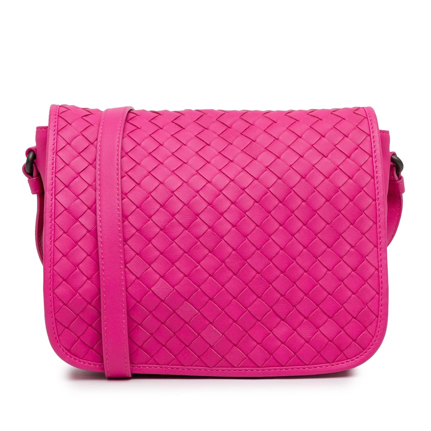 Luxury Bottega Veneta Intrecciato Flap Crossbody (SHG-gjb59x)