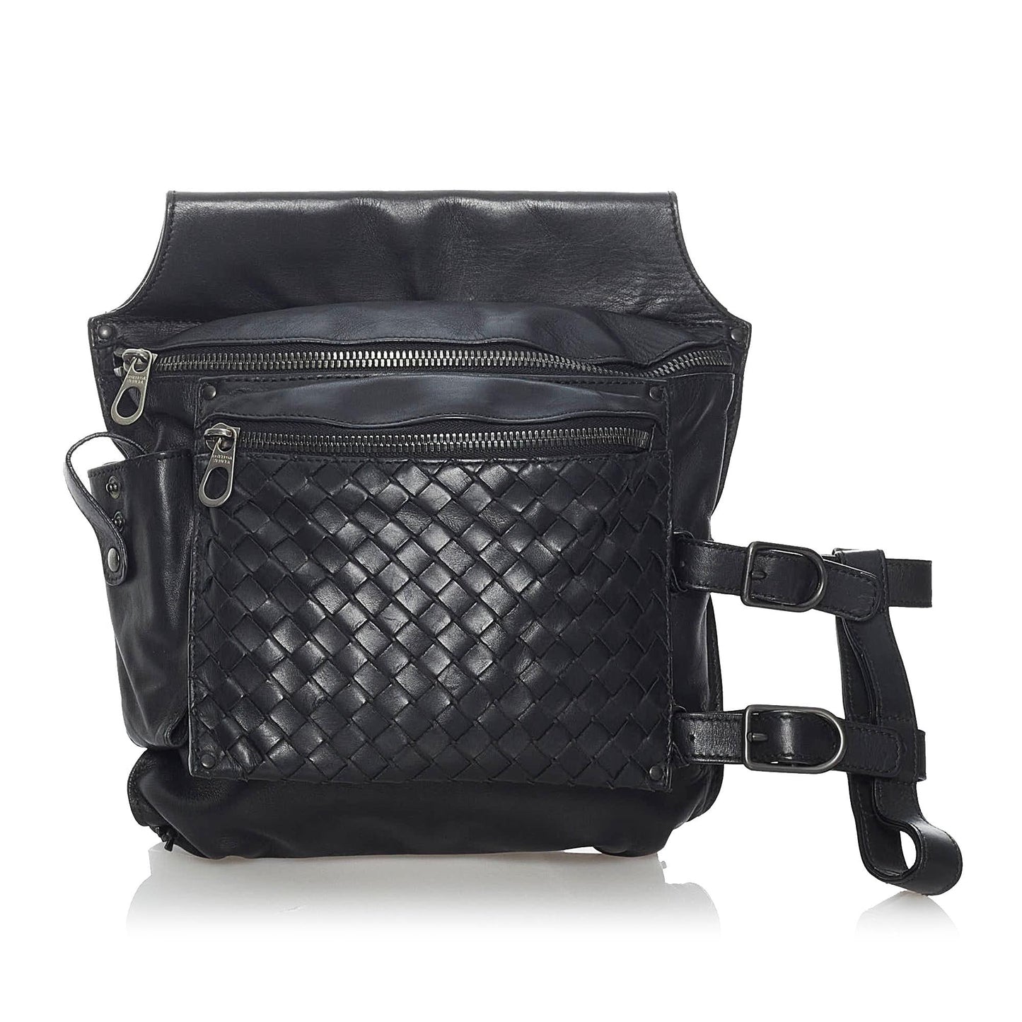 Luxury Bottega Veneta Intrecciato Leather Belt Bag (SHG-30297)