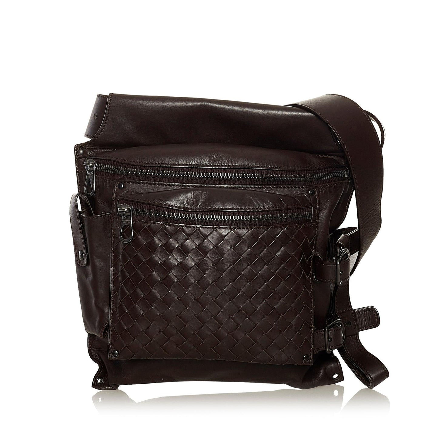 Luxury Bottega Veneta Intrecciato Leather Belt Bag (SHG-34967)