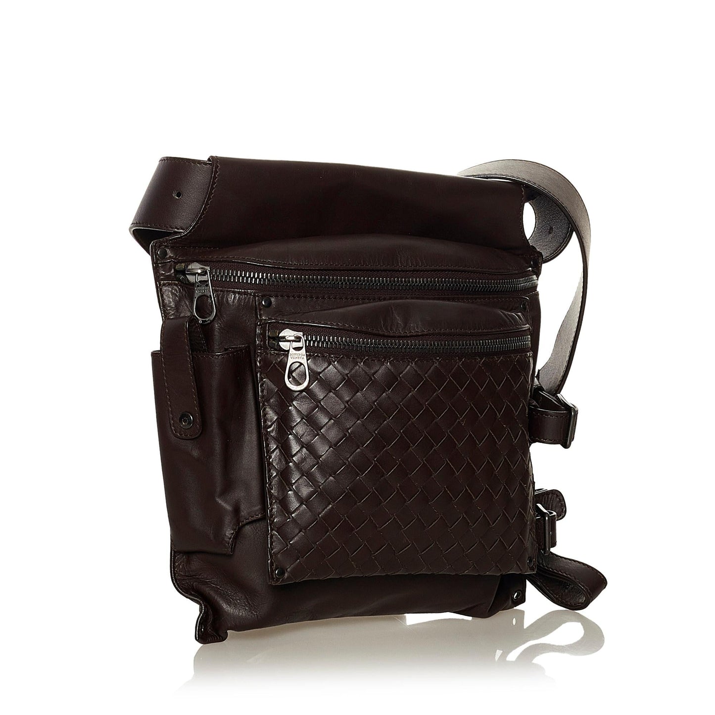 Luxury Bottega Veneta Intrecciato Leather Belt Bag (SHG-34967)