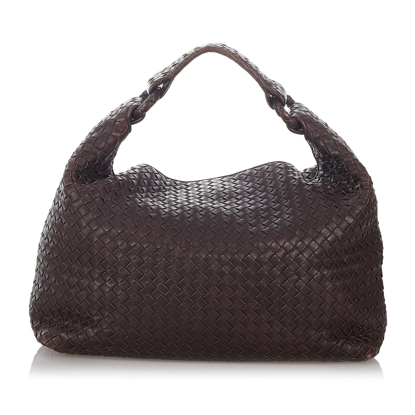 Luxury Bottega Veneta Intrecciato Leather Hobo Bag (SHG-26811)
