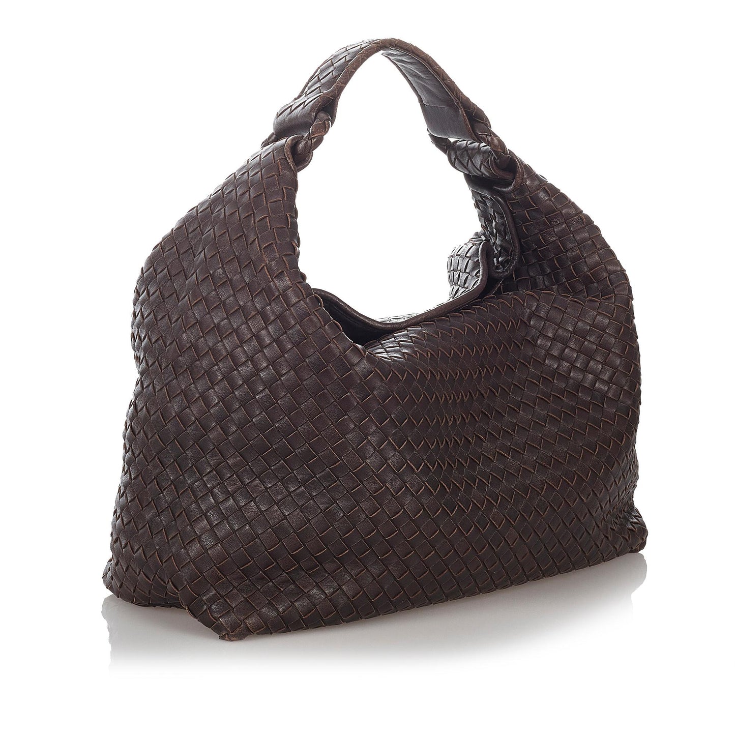 Luxury Bottega Veneta Intrecciato Leather Hobo Bag (SHG-26811)