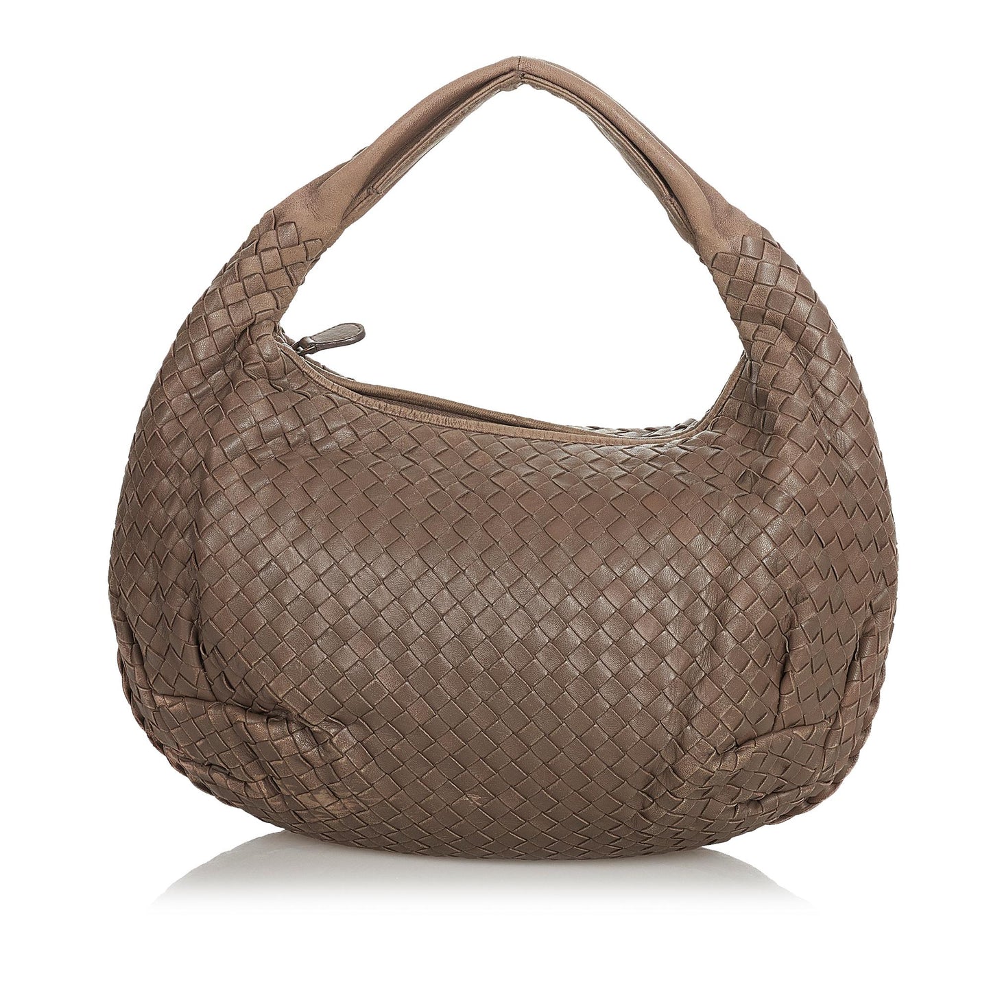 Luxury Bottega Veneta Intrecciato Leather Hobo Bag (SHG-34063)