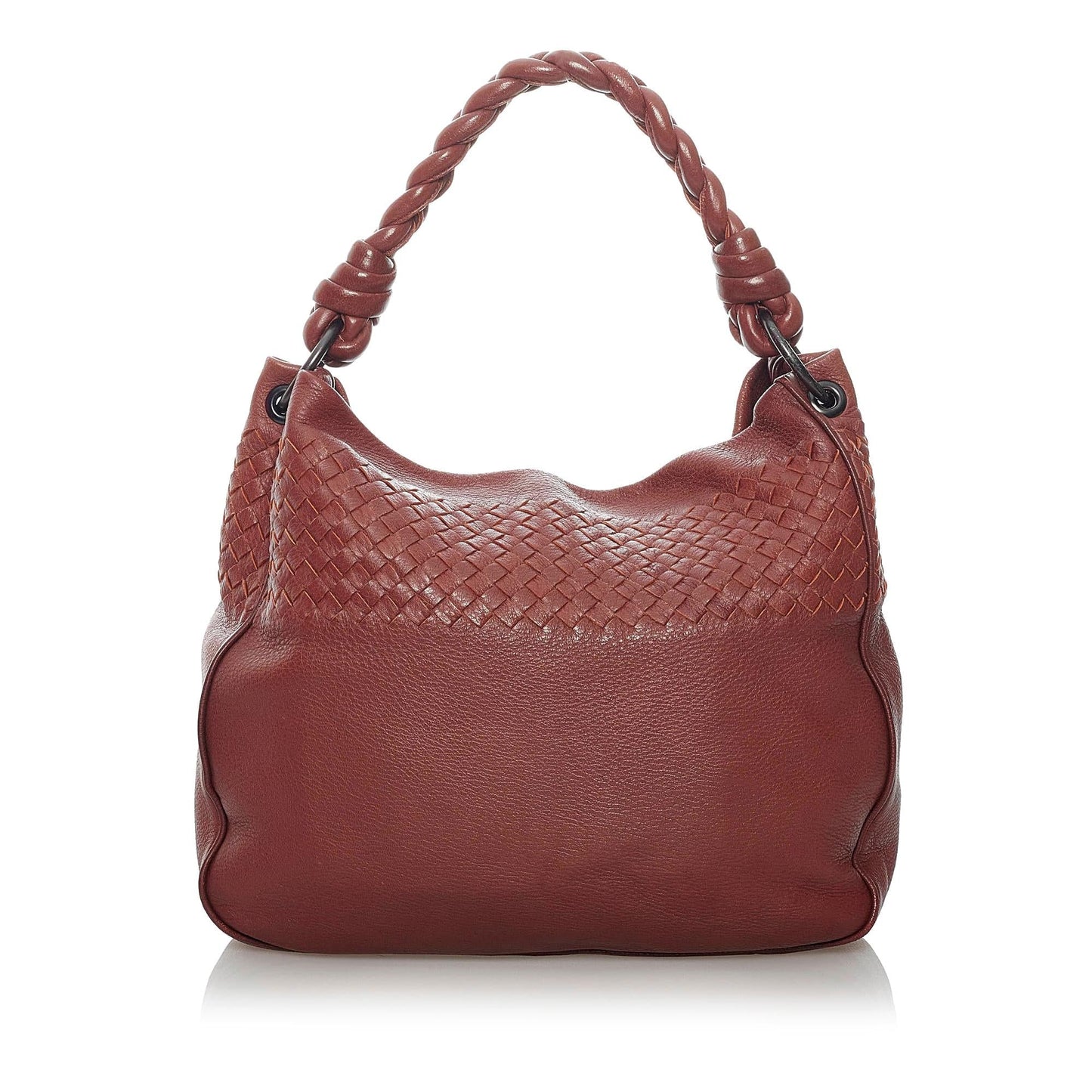 Luxury Bottega Veneta Intrecciato Leather Shoulder Bag (SHG-29867)