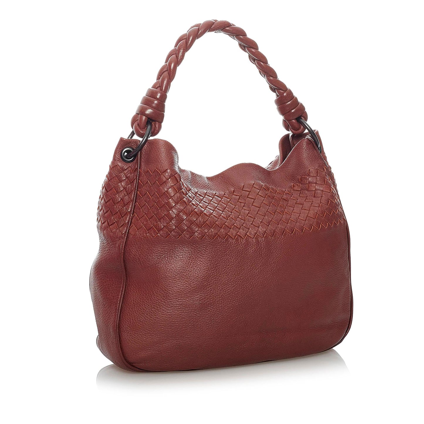 Luxury Bottega Veneta Intrecciato Leather Shoulder Bag (SHG-29867)