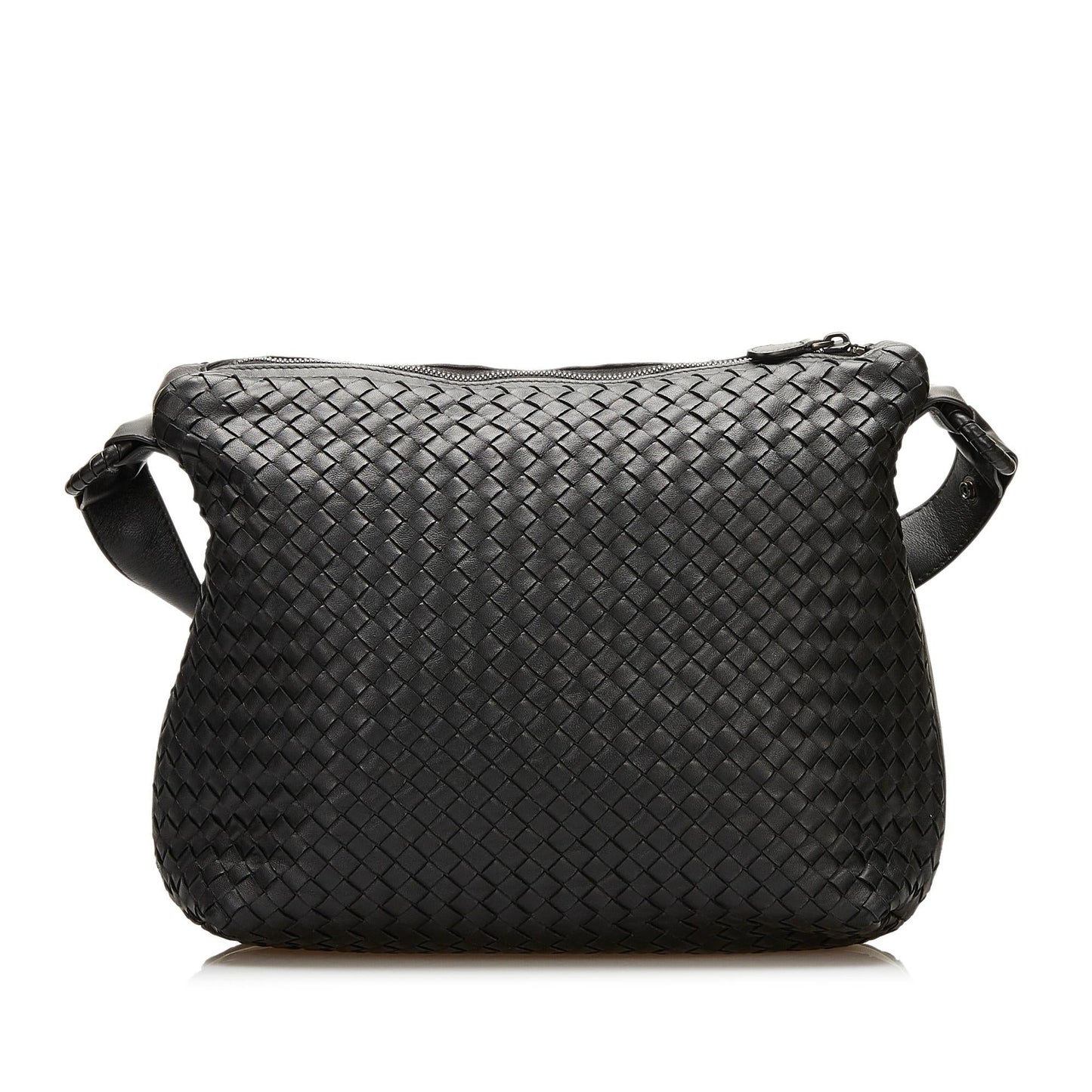 Luxury Bottega Veneta Intrecciato Leather Shoulder Bag (SHG-35446)