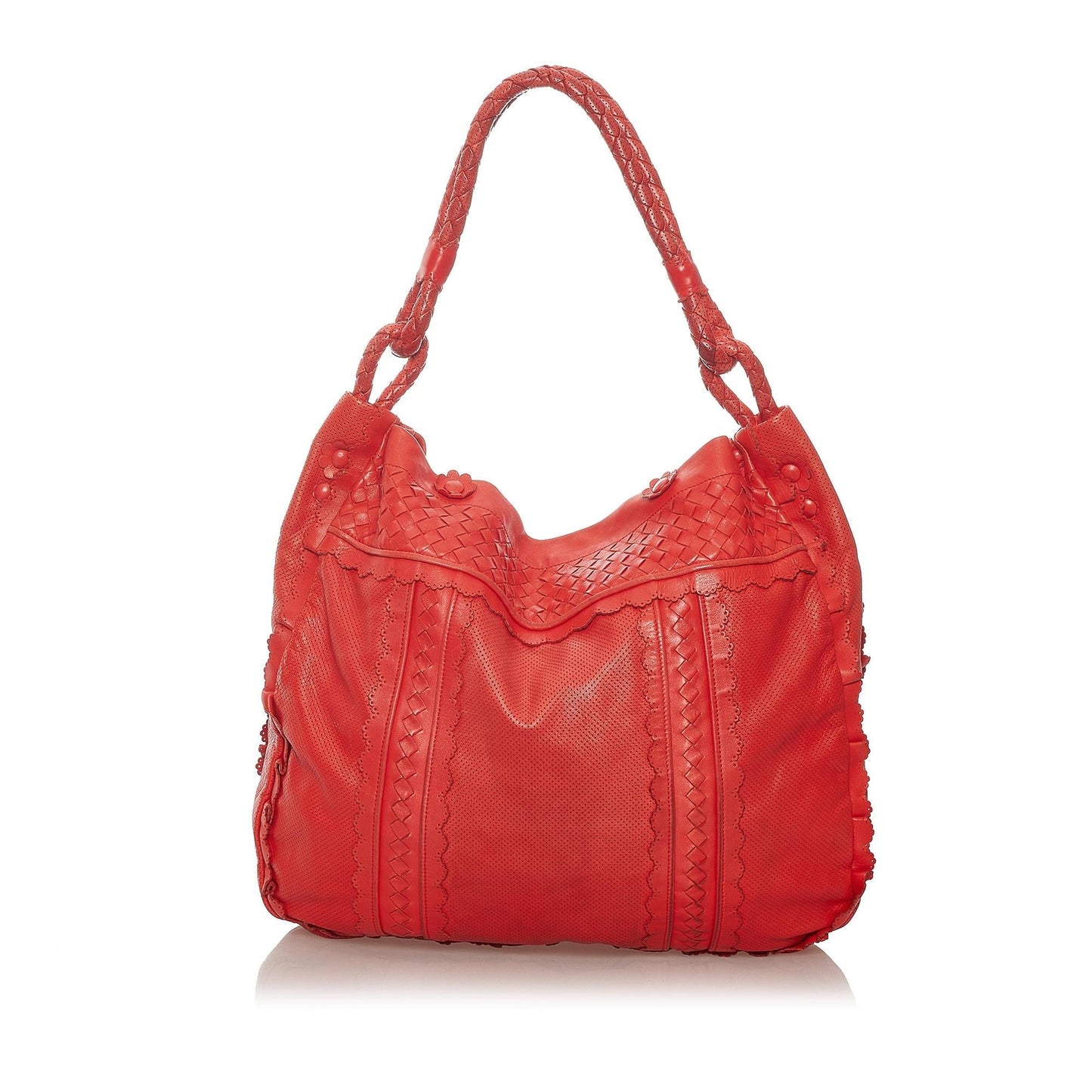 Luxury Bottega Veneta Intrecciato Leather Tote Bag (SHG-27649)