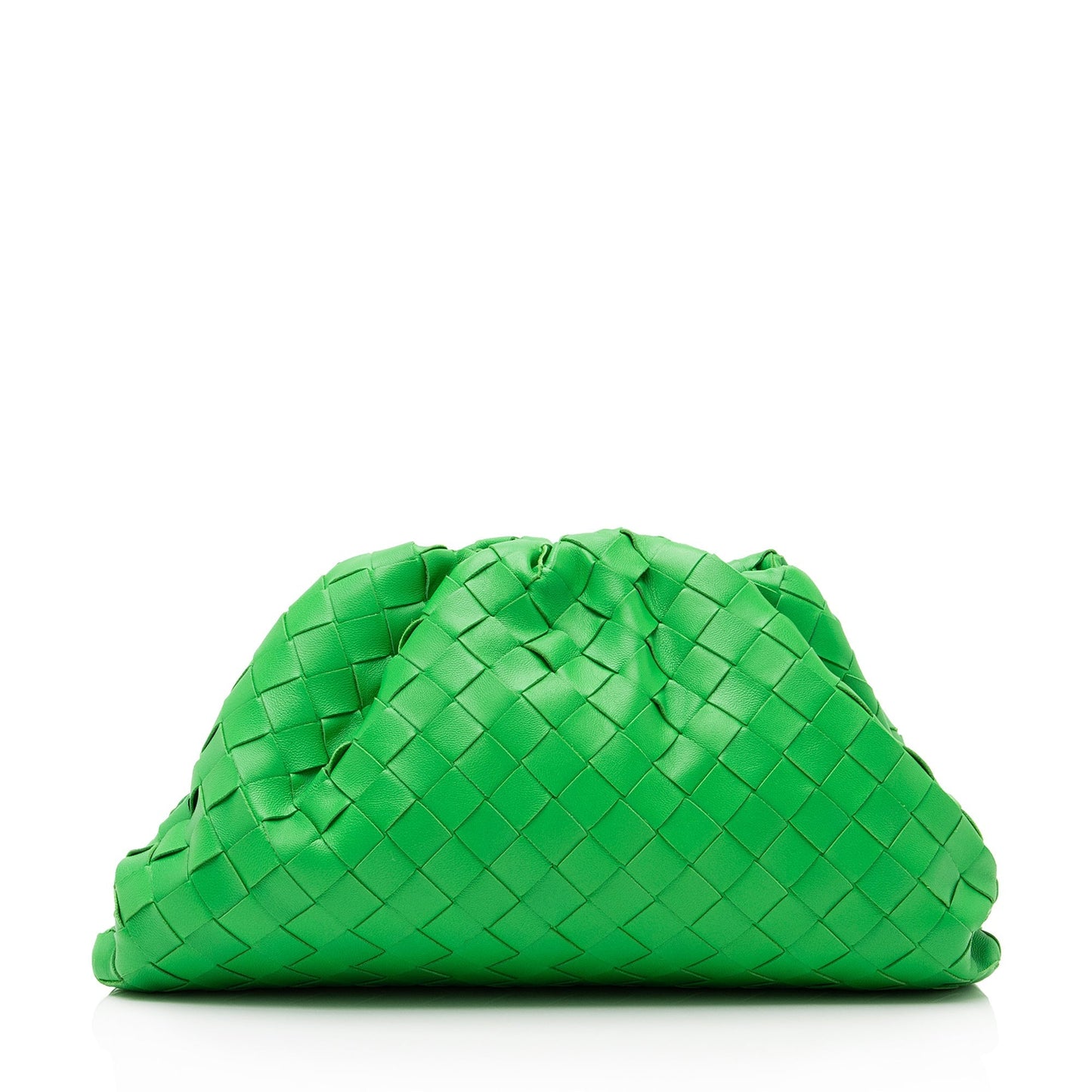 Luxury Bottega Veneta Intrecciato Nappa Leather Teen Pouch Clutch (SHF-23861)