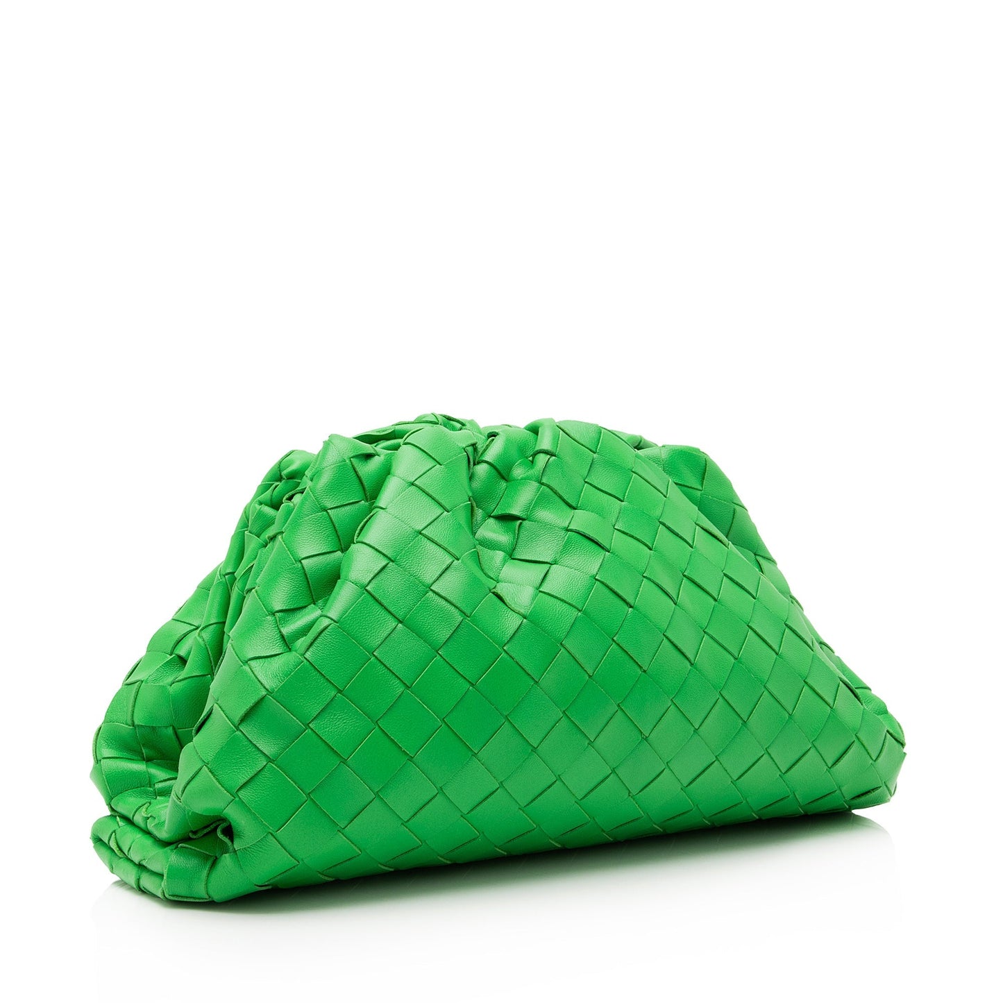 Luxury Bottega Veneta Intrecciato Nappa Leather Teen Pouch Clutch (SHF-23861)