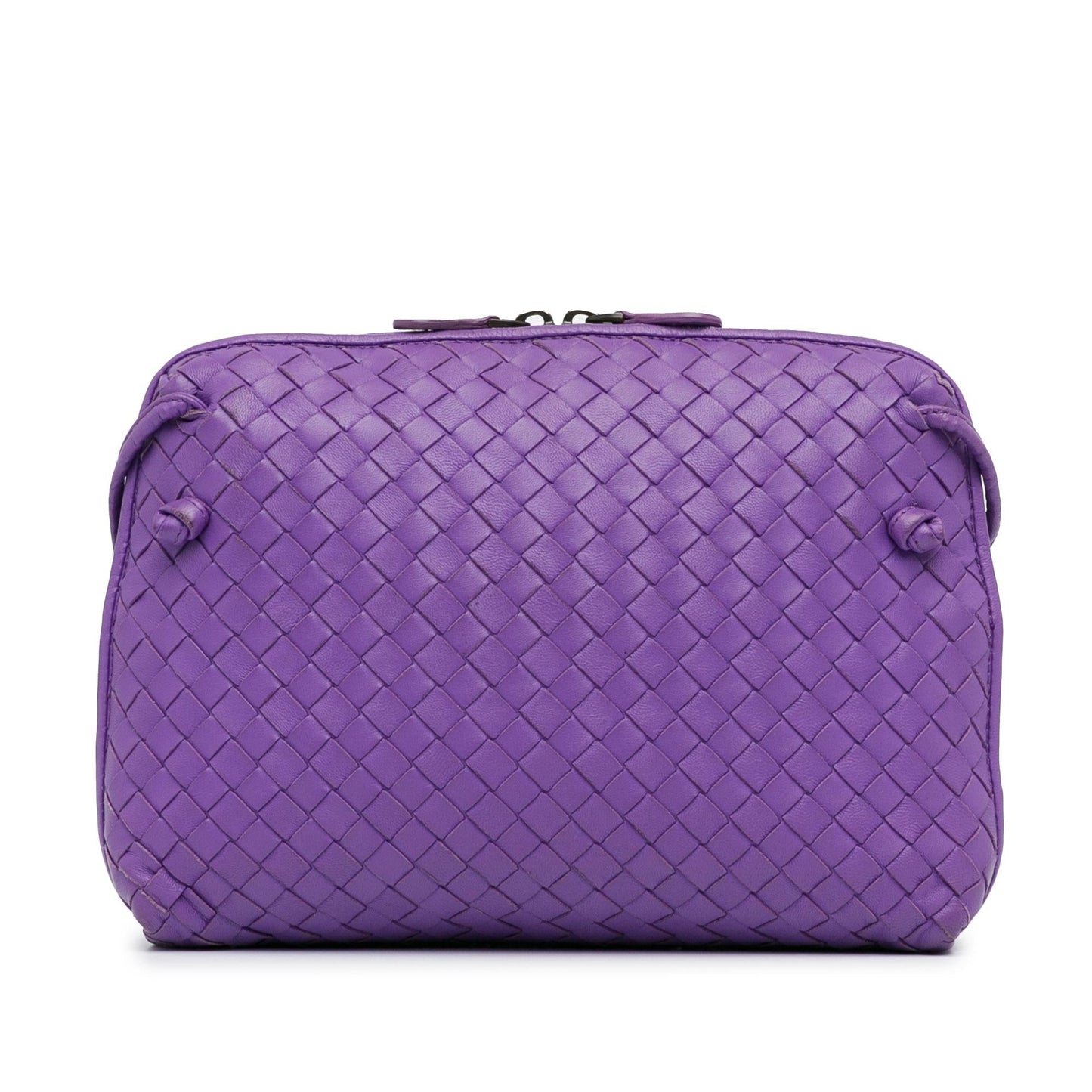 Luxury Bottega Veneta Intrecciato Nodini Crossbody (SHG-RyrbLt)