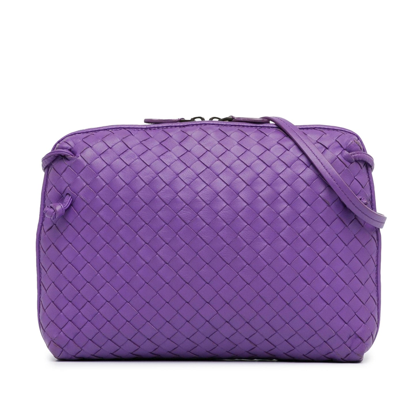 Luxury Bottega Veneta Intrecciato Nodini Crossbody (SHG-RyrbLt)