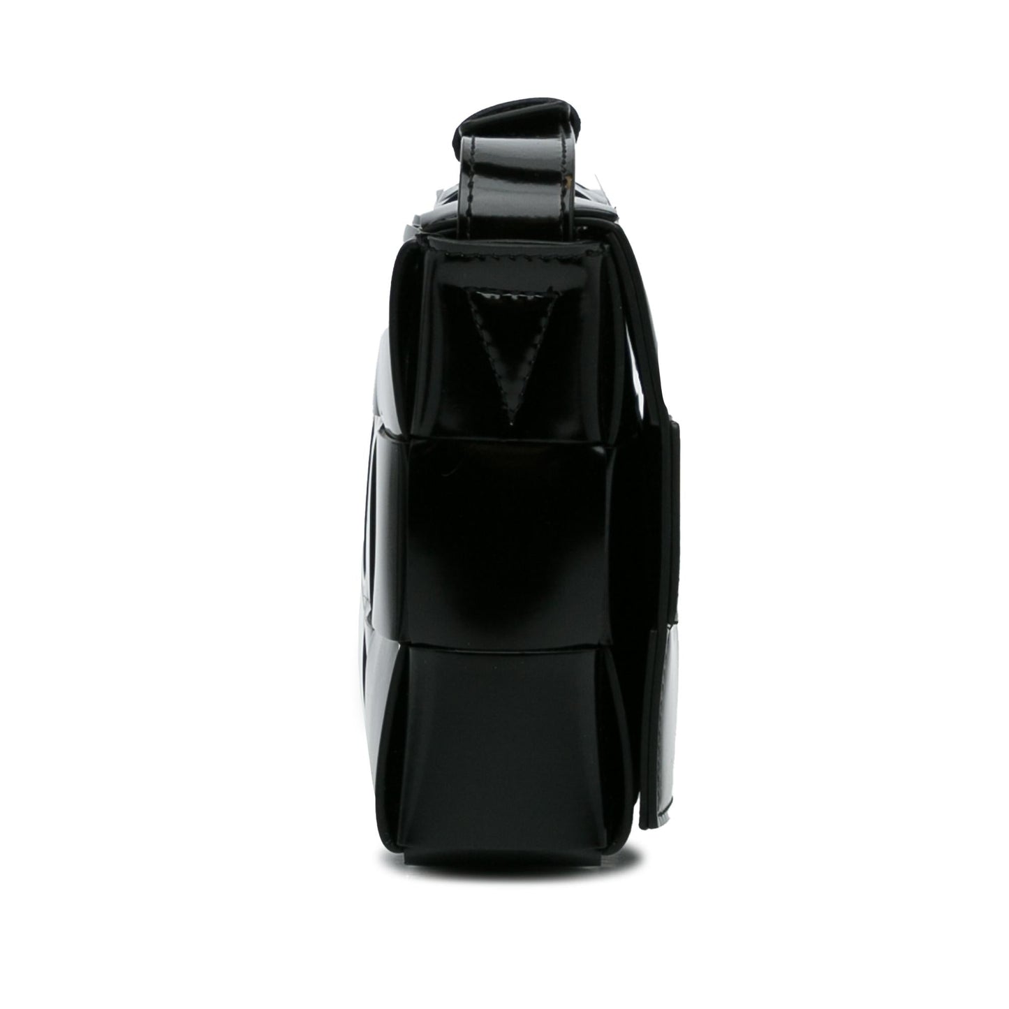 Luxury Bottega Veneta Intrecciato Patent Cassette (SHG-w1334a)