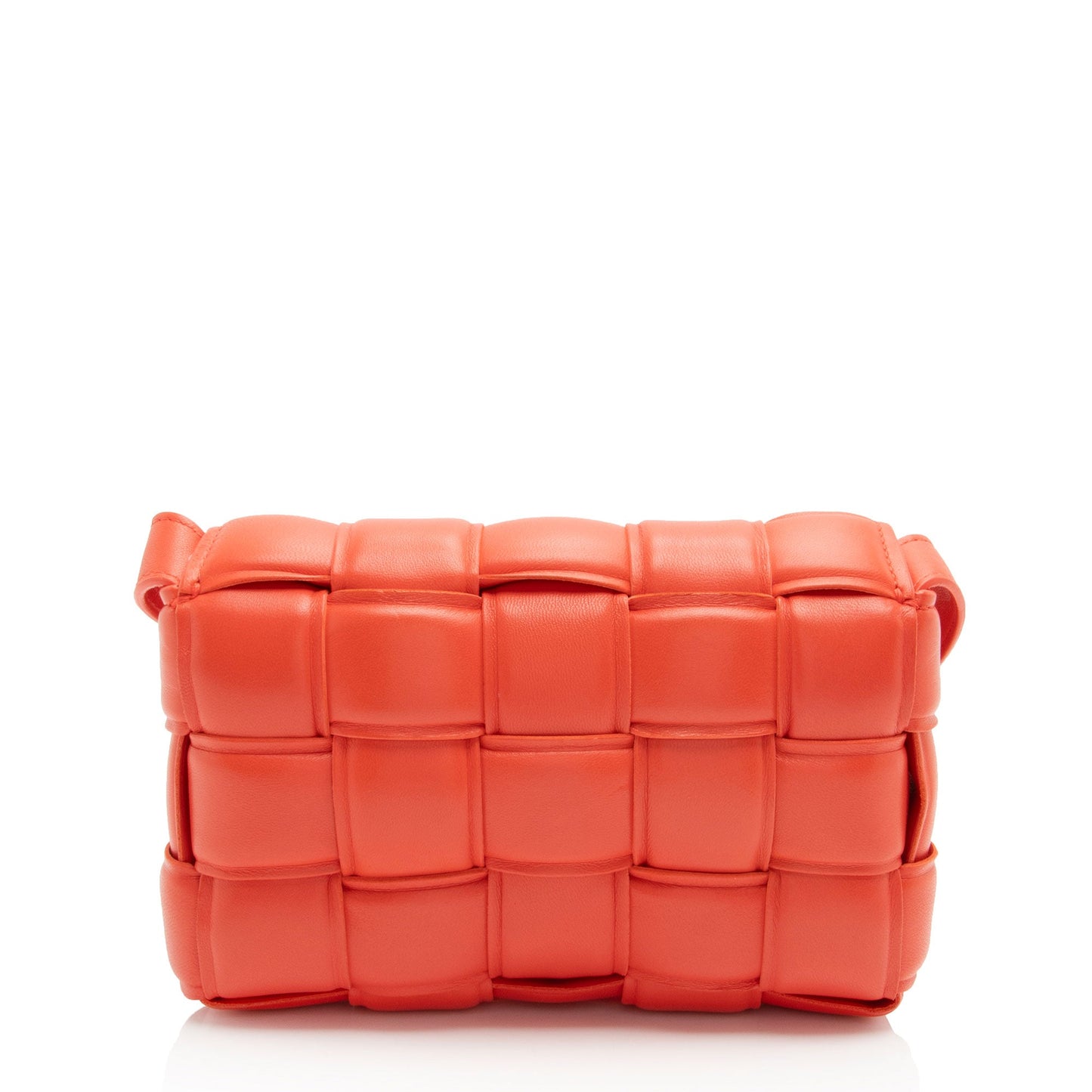 Luxury Bottega Veneta Puffed Lambskin Cassette Small Crossbody (SHF-ej7jDH)